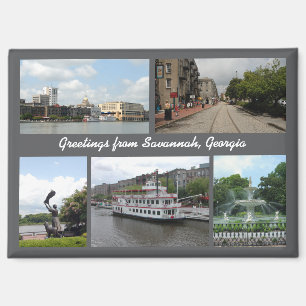 Greetings From Savannah Georgia magnet