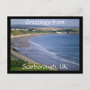 Greetings from Scarborough, UK postcard