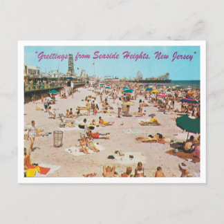 Greetings from Seaside Heights, New Jersey Travel Postcard