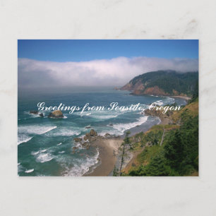 Greetings from Seaside, Oregon Postcard