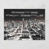 Greetings From Seattle, Postcard