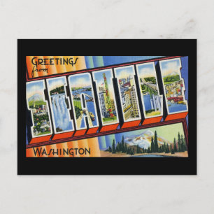 Greetings from Seattle Washington Postcard