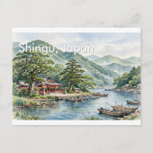 Greetings from Shingu, Japan Travel Postcard