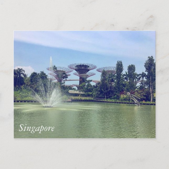 Greetings from Singapore Postcard (Front)