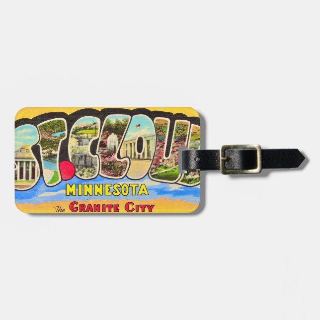 Greetings from St Cloud, MI Luggage Tag (Front Horizontal)