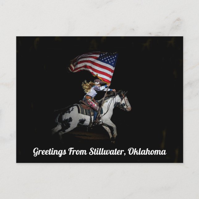 Greetings From Stillwater, Oklahoma Postcard (Front)