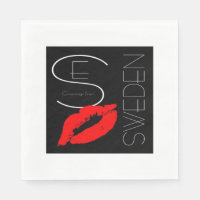 Greetings from Sweden Swedish Red Lipstick Kiss