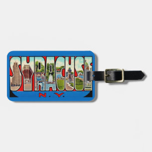  Greetings from Syracuse NY Luggage Tag