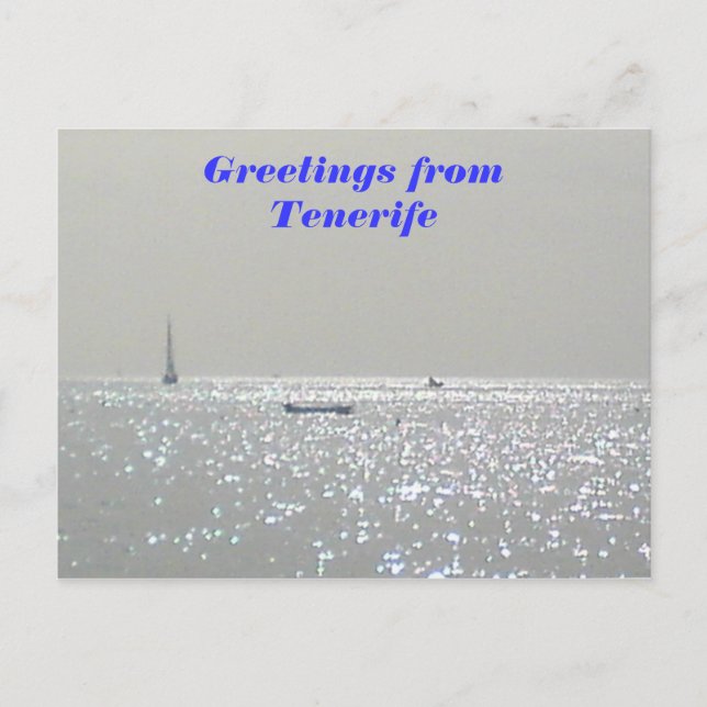 Greetings from Tenerife 2 Postcard (Front)