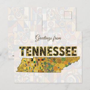 Greetings from Tennessee Postcard