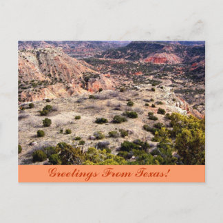 Greetings From Texas! Postcard