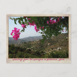 Greetings from the Axarquía Postcard