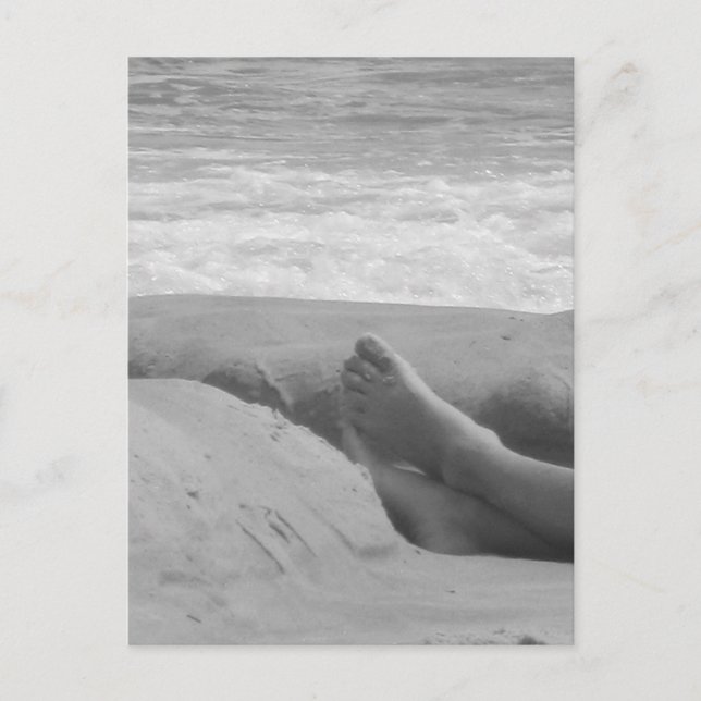 Greetings from the beach! postcard (Front)