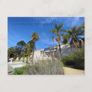GREETINGS FROM THE EGYPTIAN MUSEUM! POSTCARD