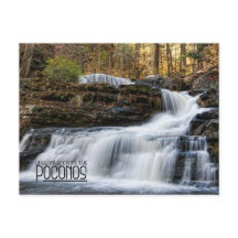 Greetings from the Factory Falls in the Poconos