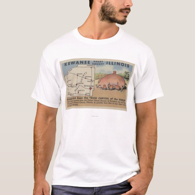 Greetings From the Hog Capital of the World T-Shirt (Front)
