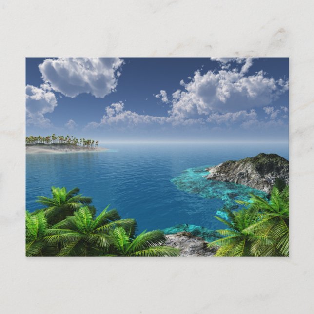 Greetings From The Isles Postcard (Front)