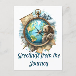 Greetings from the Journey Postcard