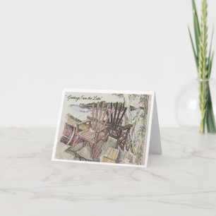 Greetings From The Lake Card