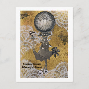 Greetings from the Ministry of Travel Postcard