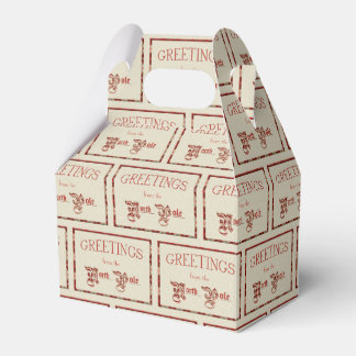 Greetings from the North Pole Favour Box