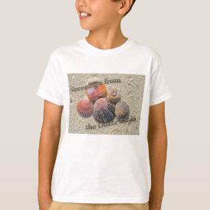 Greetings from the Outer Banks Seashells T-Shirt