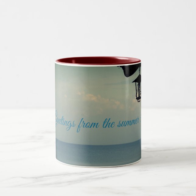 Greetings From the Summer Landscape Mug (Center)