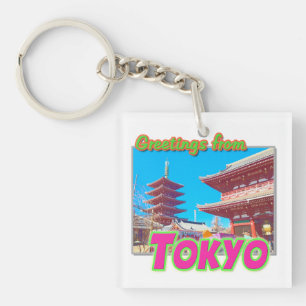 "Greetings from Tokyo" Keychain