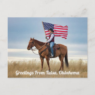 Greetings From Tulsa, Oklahoma Postcard