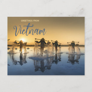Greetings from Vietnam Postcard