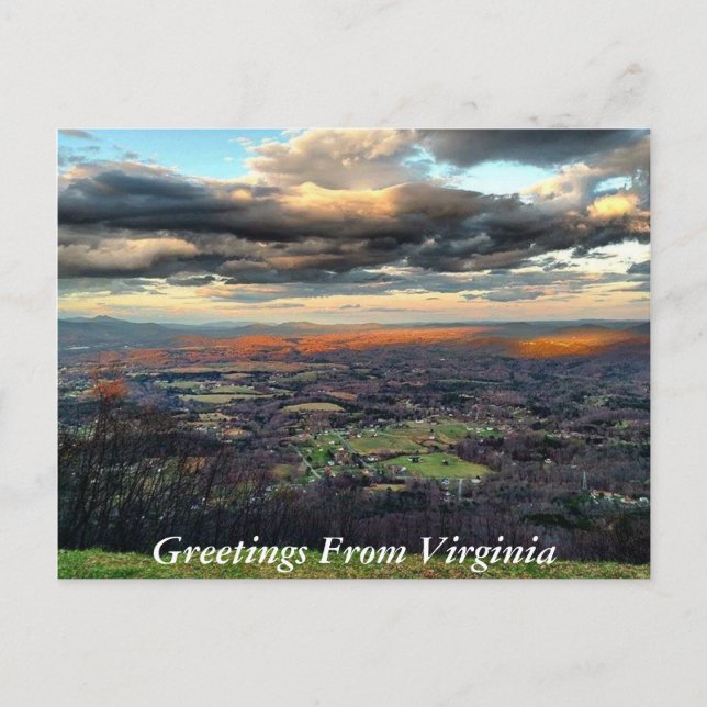 Greetings From Virginia Postcard 6 (Front)