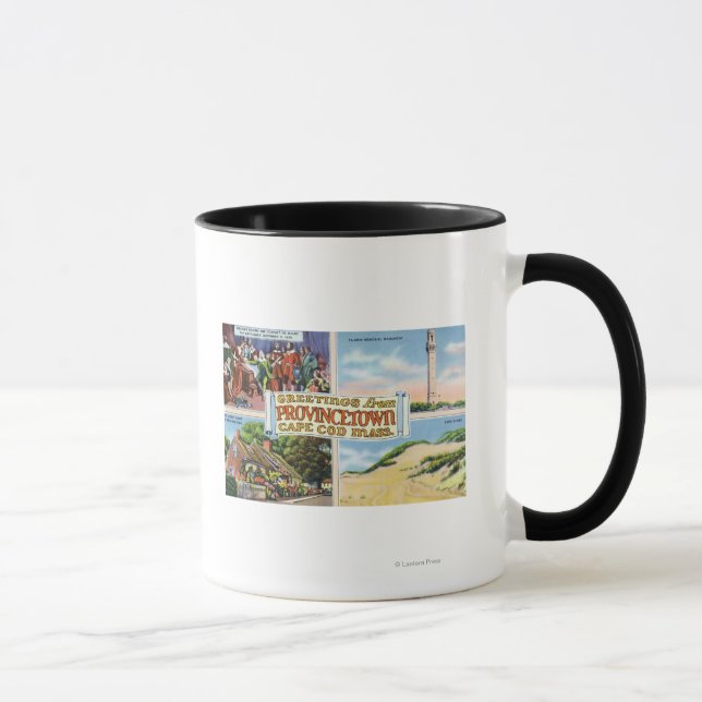 Greetings From with Scenic Scenes Mug (Right)