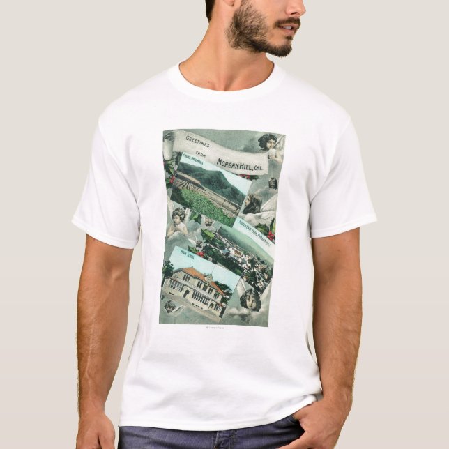 Greetings From with Scenic Views T-Shirt (Front)