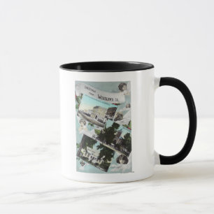 Greetings From with Scenic ViewsWoodland, CA Mug