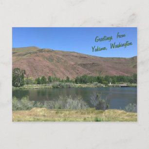 Greetings from Yakima Postcard