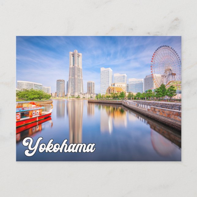 Greetings From Yokohama, Japan Postcard (Front)