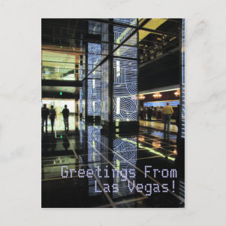 Greetings FromLas Vegas! Postcard