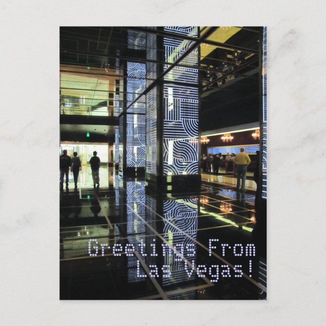Greetings FromLas Vegas! Postcard (Front)