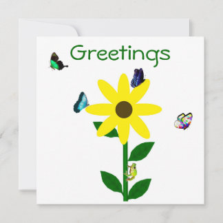 Greetings Notecard
