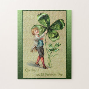 Greetings on St. Patrick's Day Jigsaw Puzzle