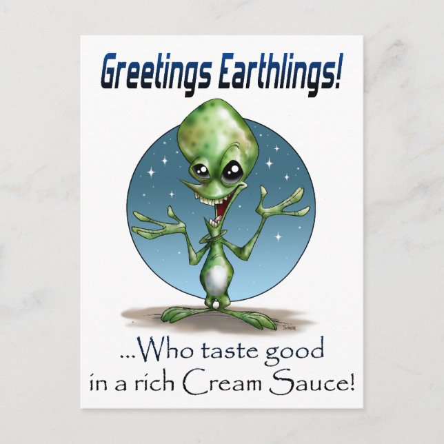 Greetings! Postcard (Front)