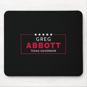 Greg Abbott Election Texas Governor Republican Blu Mouse Pad