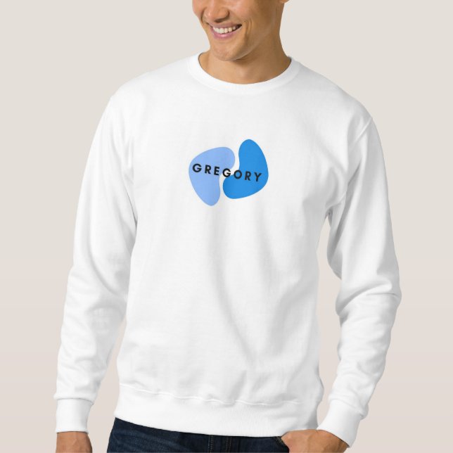 "Gregory Blue" Sweatshirt (Front)