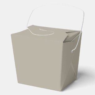Greige Favour Box