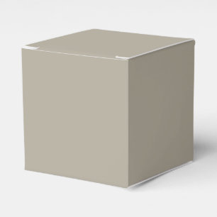 Greige Favour Box