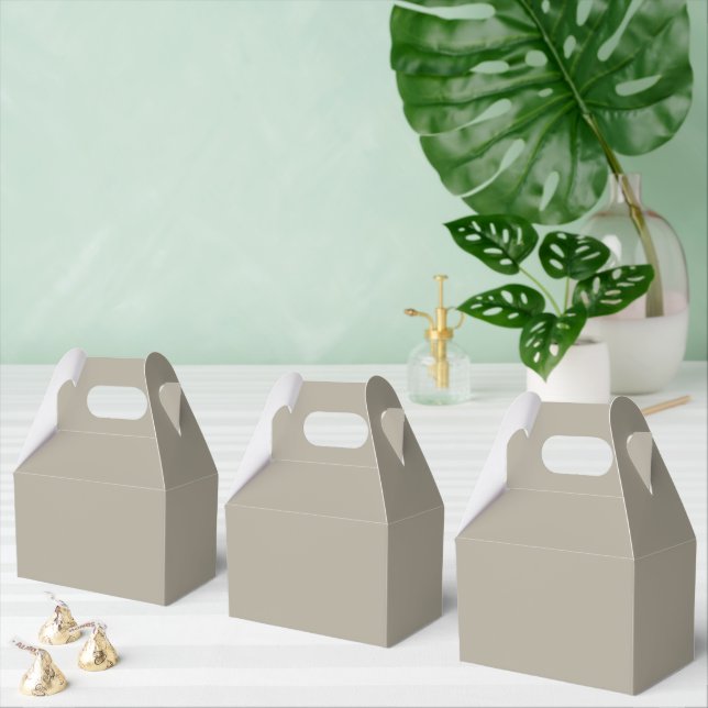 Greige Favour Box (Multiple)