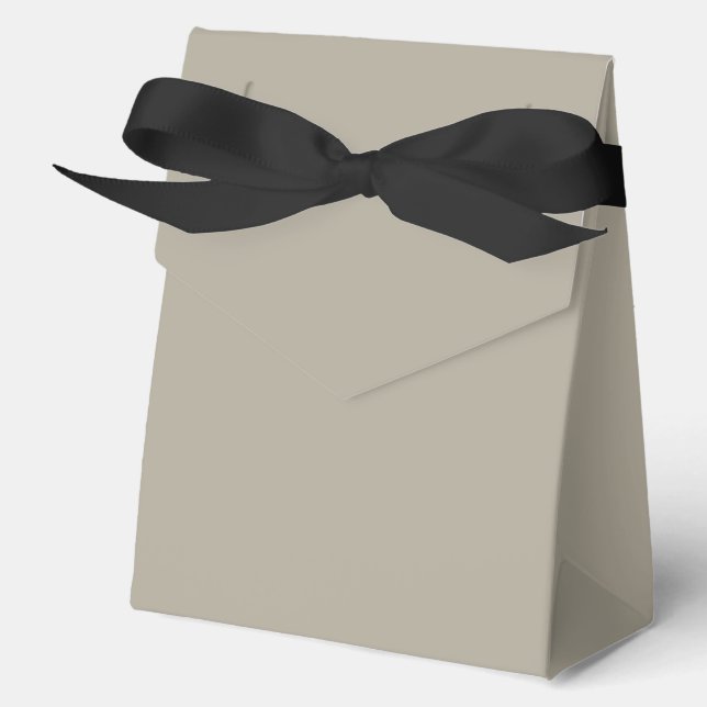 Greige Favour Box (Front)