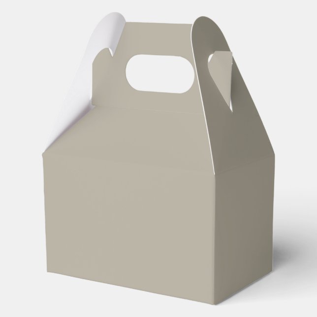 Greige Favour Box (Back)