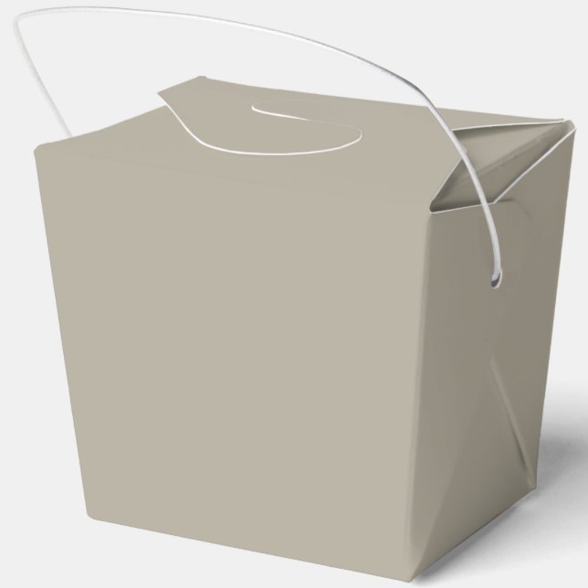 Greige Favour Box (Back)