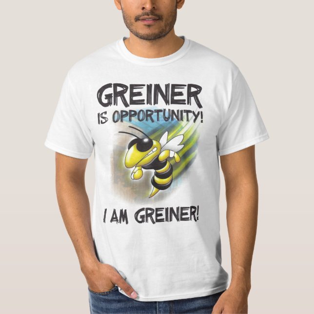 Greiner_is_opportunity_Cleaned_2 T-Shirt (Front)
